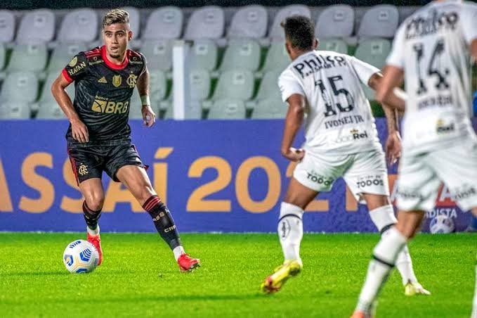 Santos fará reclamação formal na CBF contra escalação de Andreas Pereira