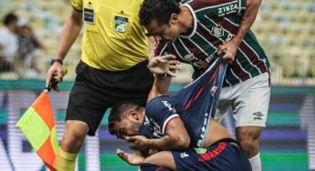 Procuradoria do STJD cogita denunciar Fred por lance que recebeu somente cartão amarelo