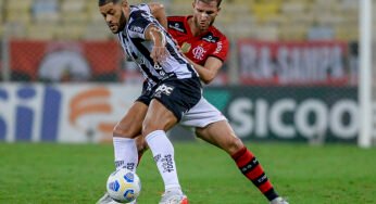 Aplaudido na saída de campo, Léo Pereira fala sobre duelo particular com Hulk