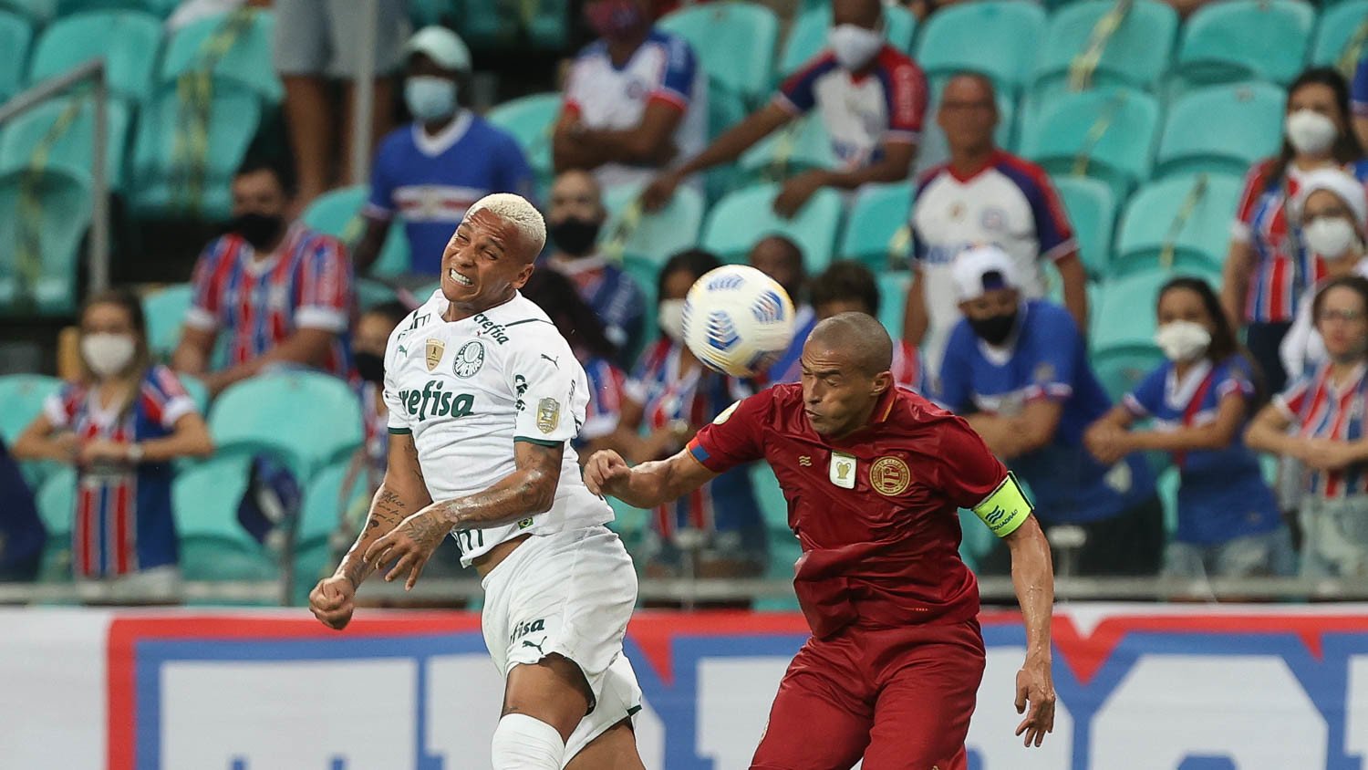 Palmeiras empata com Bahia e pode ficar fora do G-4