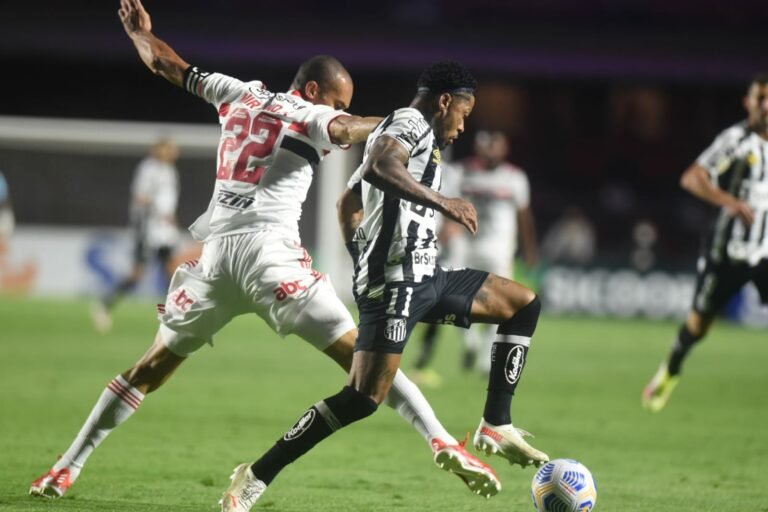 Marinho avalia empate com o São Paulo e diz que fica no Santos: “É minha casa”