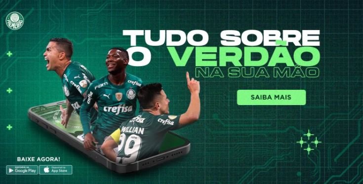 Palmeiras lança novo aplicativo oficial; confira as novidades