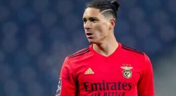 Manchester City entra na briga por Darwin Núñez, do Benfica