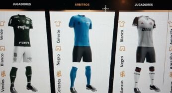 Conmebol define uniformes da final da Libertadores entre Palmeiras x Flamengo