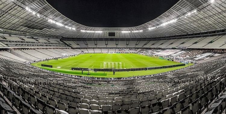 Castelão, palco do jogo. Foto: Reprodução/Instagram/@arenacastelaonews