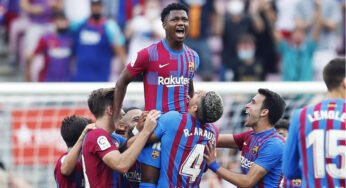 Com 3 zagueiros e Ansu Fati, Barcelona define o time para enfrentar o Valencia