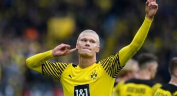 Haaland atinge marca impressionante com a camisa do Borussia Dortmund