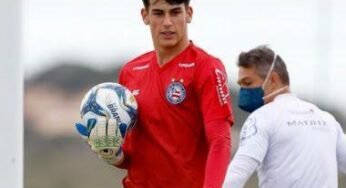 Goleiro destaque da base do Bahia é disputado por Chelsea e clube de Ronaldo Fenômeno