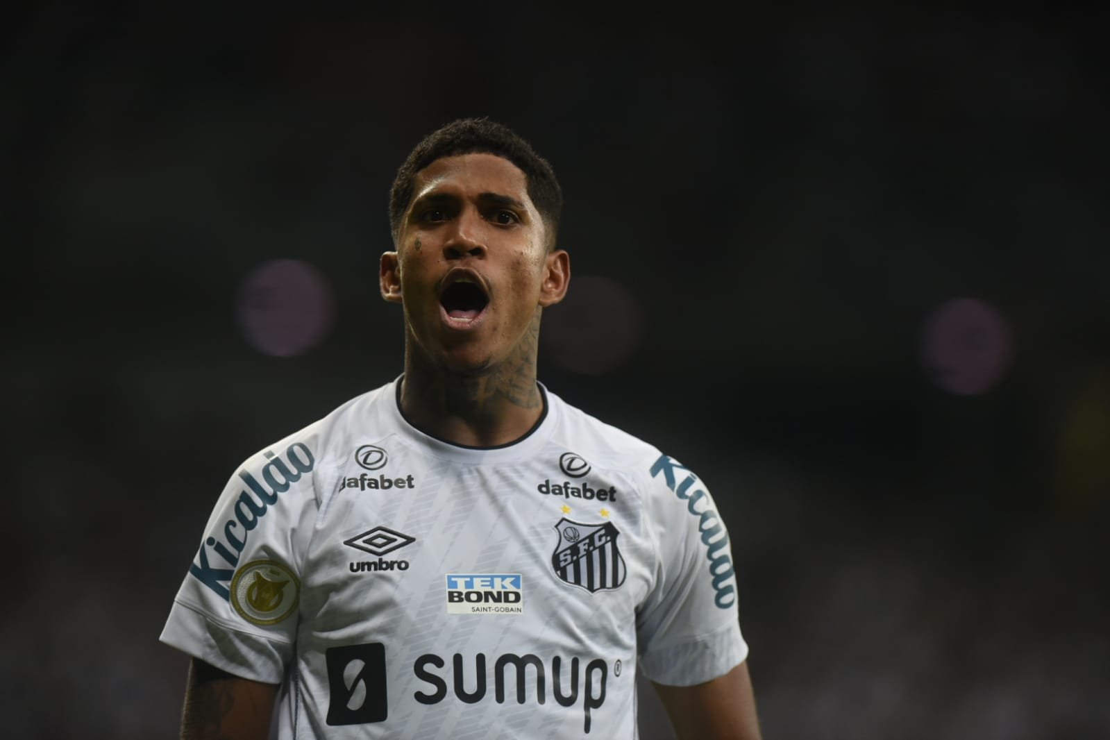 Santos perde de virada para o líder Atlético Mineiro