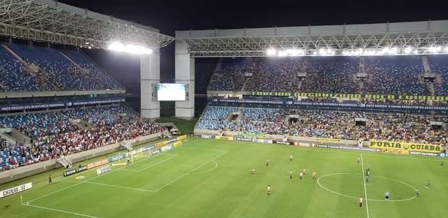 Cuiabá destina setor da Arena Pantanal para torcida do São Paulo e contraria CBF