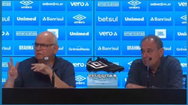 Vice-presidente do Grêmio critica a torcida do Bahia antes de jogo decisivo pelo Brasileirão