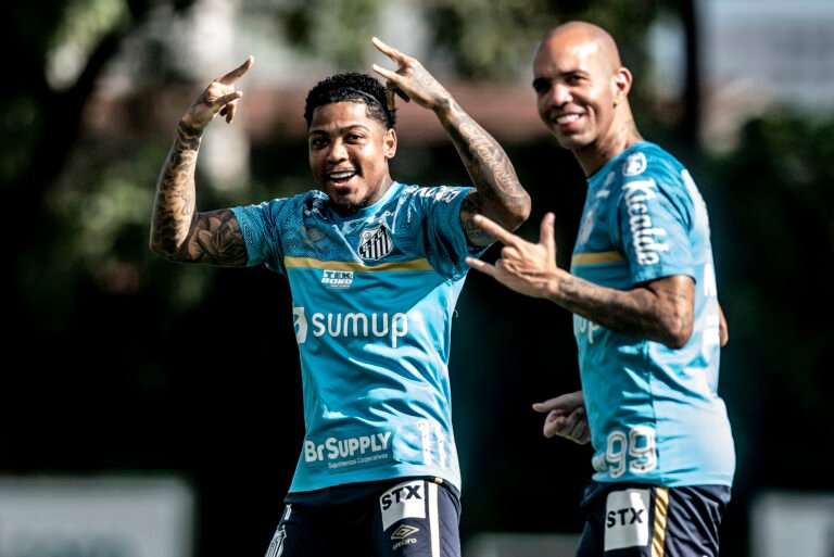 Marinho e Tardelli treinam e reforçam o Santos diante da Chapecoense