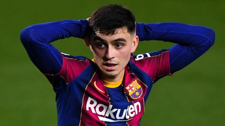Com lesão muscular, Pedri não joga mais pelo Barcelona em 2021