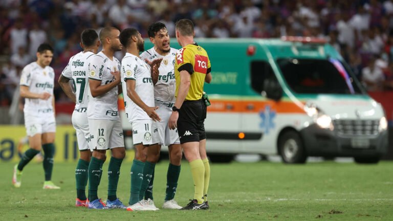 Gustavo Gómez critica decisão do árbitro em anular gol do Palmeiras e fala sobre decisão da Libertadores