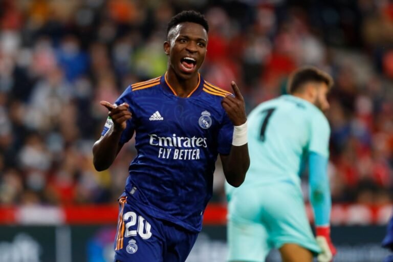 Vinícius Jr é ‘eleito’ craque da La Liga por jornal espanhol