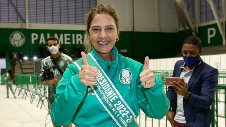 Leila Pereira fala dos pilares da sua gestão no Palmeiras