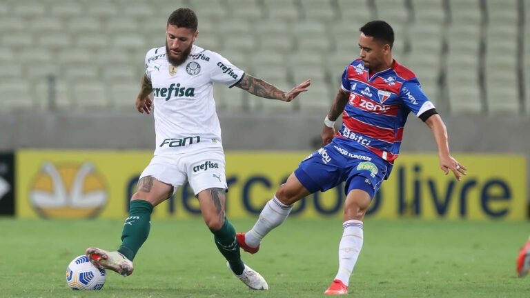 CBF muda horário do jogo entre Palmeiras e Fortaleza