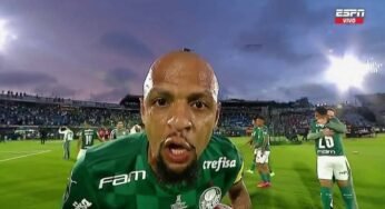 Felipe Melo provoca Arão após titulo da Libertadores: “Respeita a história”