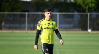 Saravia posta mensagem antes do seu último jogo pelo Inter