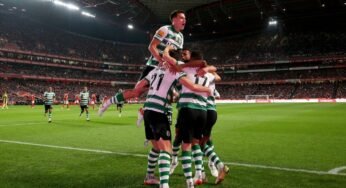 Sporting vence o Benfica no clássico e iguala o Porto na liderança; Águias ficam mais longe do primeiro lugar