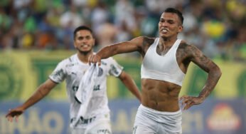 Gabriel Veron fala sobre expulsão no jogo contra o Cuiabá