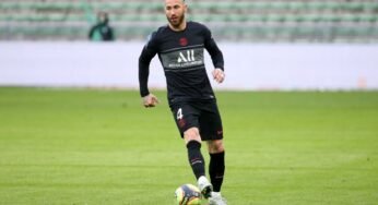 Com fadiga muscular, Sergio Ramos desfalca PSG contra o Lens
