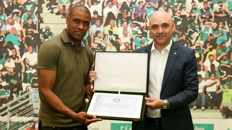Jailson se despede do Palmeiras com homenagens e fala do carinho pelo clube