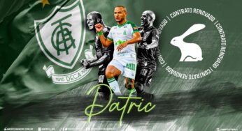 América-MG anuncia renovação com Patric