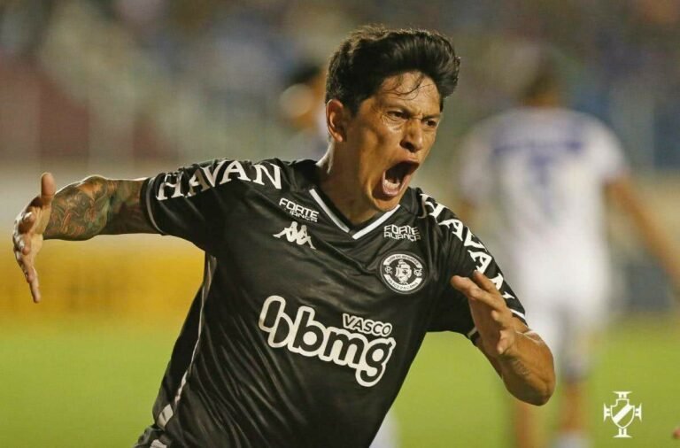 Adeus! Vasco anuncia saída de Germán Cano: “Obrigado por tudo”