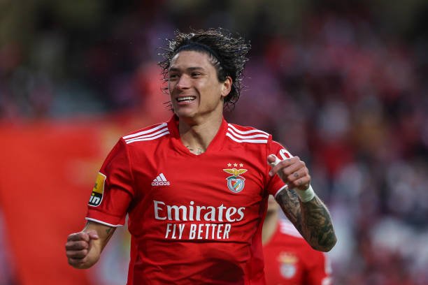 Artilheiro do Benfica, Darwin Núñez é disputado por rivais italianos