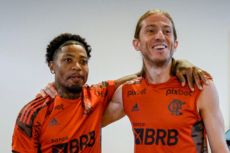 Marinho revela brincadeira de Filipe Luís em chegada ao Fla: “Estou do lado certo”