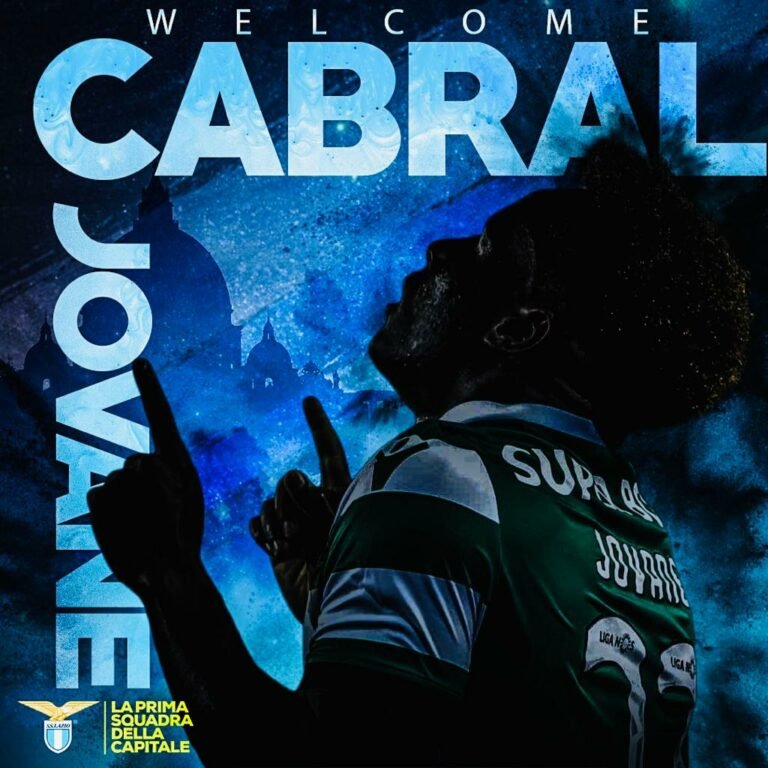 Oficial: Lazio anuncia contratação de Jovane Cabral