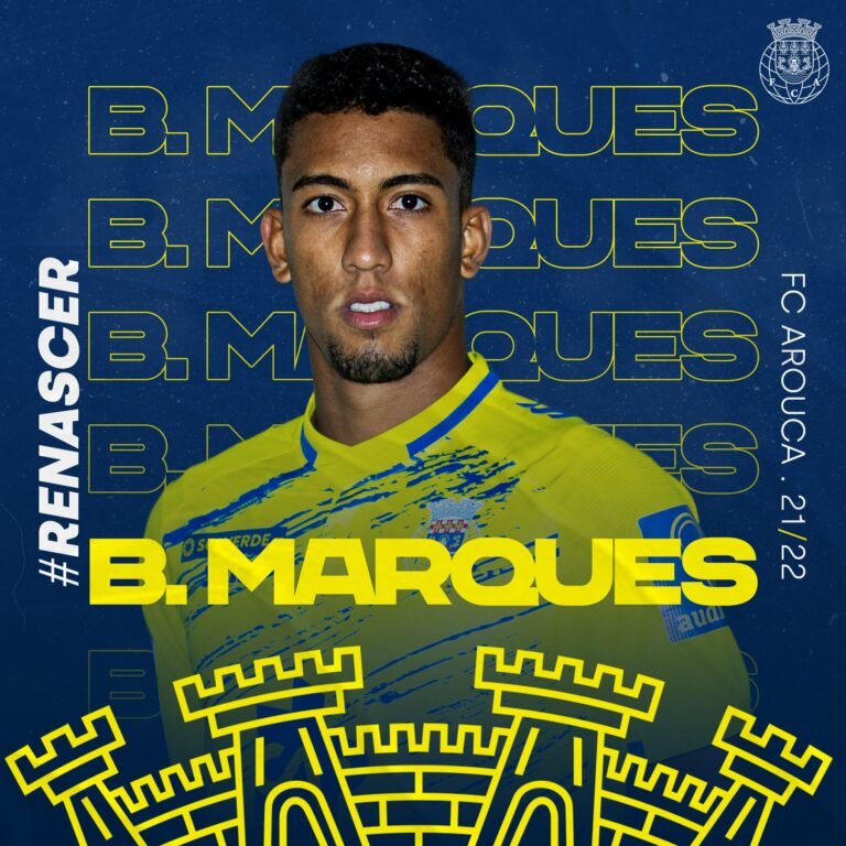 Arouca anuncia contratação de Bruno Marques, do Santos, por empréstimo