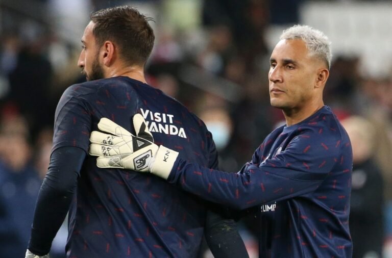 Keylor Navas critica revezamento com Donnarumma no PSG: “Não é agradável”