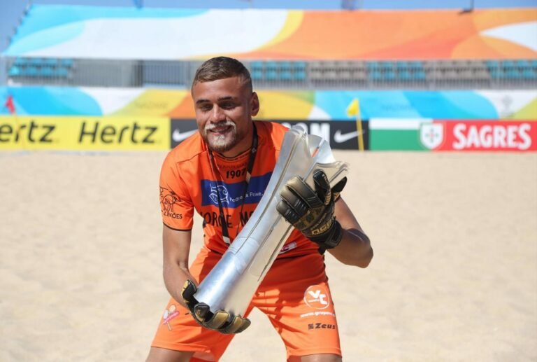 Entrevista com o goleiro Fabricio Valle, do Leixões Beach Soccer