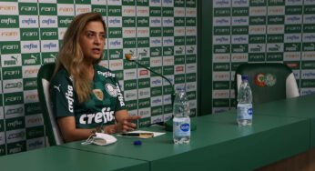Leila explica porque ainda não trouxe um camisa nove para o Palmeiras