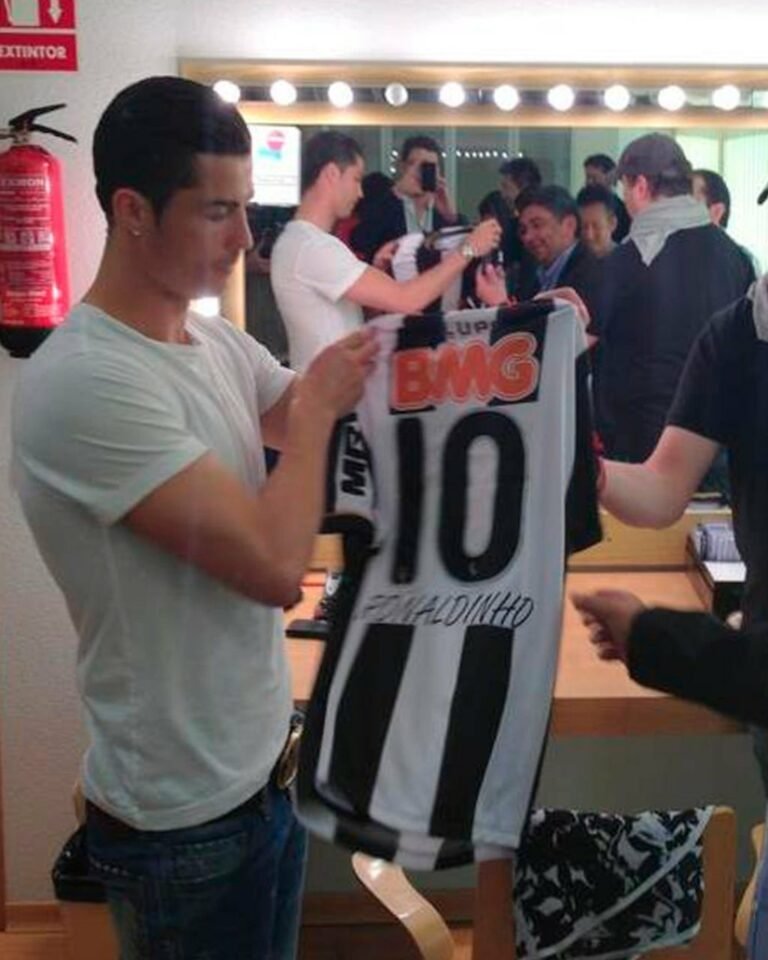 Atlético Mineiro parabeniza Cristiano Ronaldo nas redes sociais