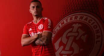 Bruno Gomes comemora a chegada ao Inter: “Orgulho define”
