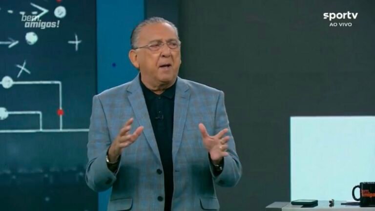 Galvão Bueno fala sobre o time do Atlético Mineiro: “é, hoje, o time a ser batido no Brasil”