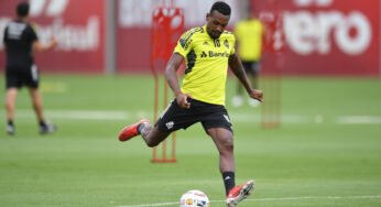 Edenilson comemora a renovação com o Inter: “Estou muito feliz”