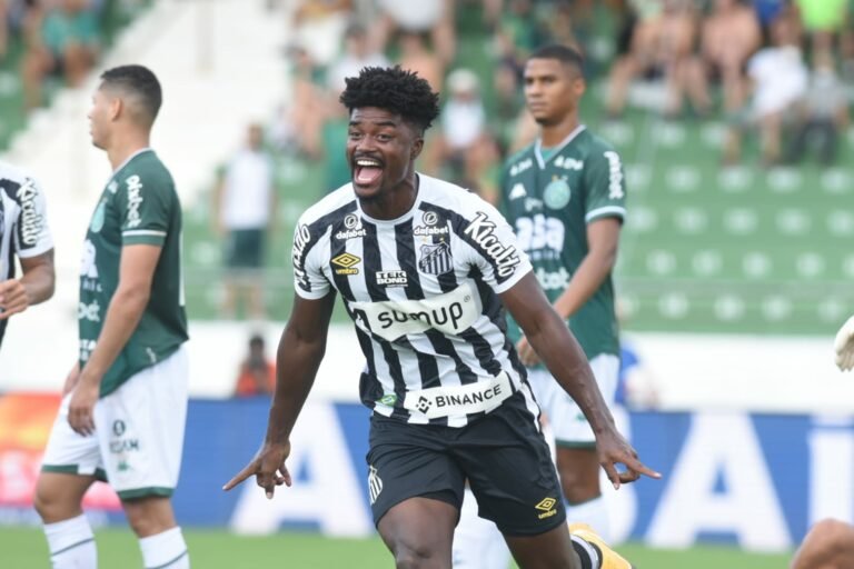 Bauermann comemora primeiro gol pelo Santos: “Que venham muitos outros”