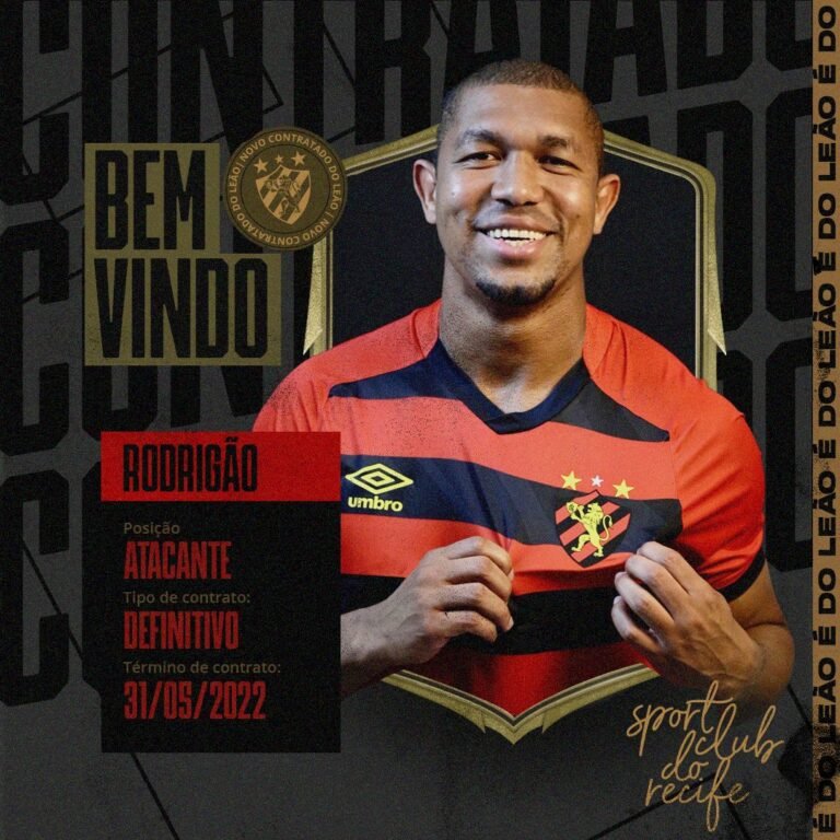 Ex-Santos, Rodrigão é anunciado pelo Sport