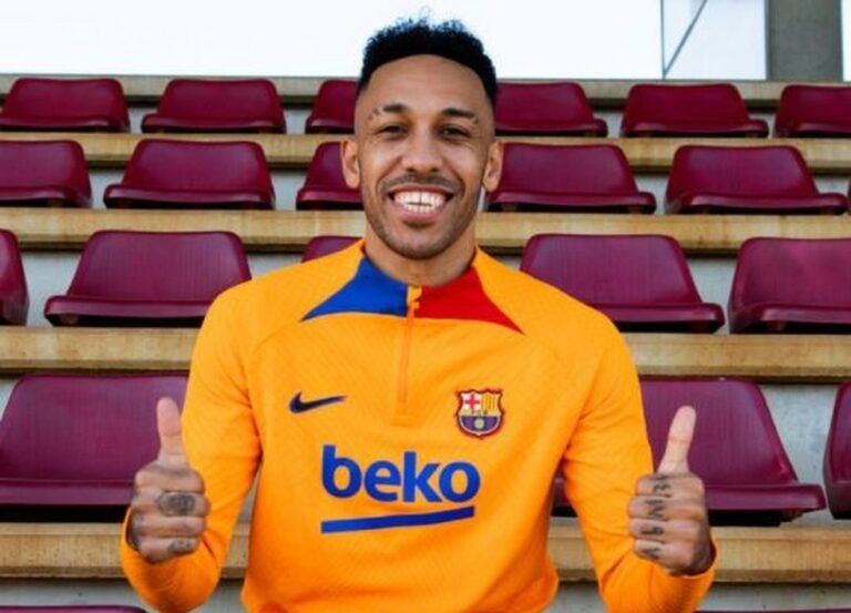 Veja os valores da contratação de Aubameyang pelo Barcelona