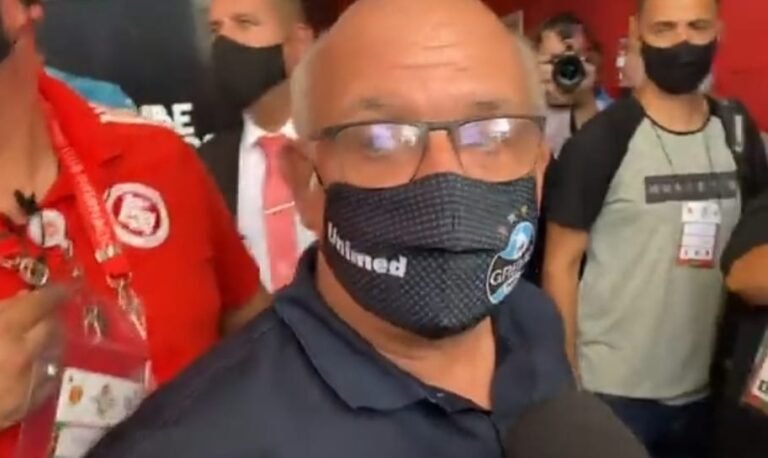 Presidente do Grêmio critica mandatário do Inter por fala de ‘desequilibrio técnico’