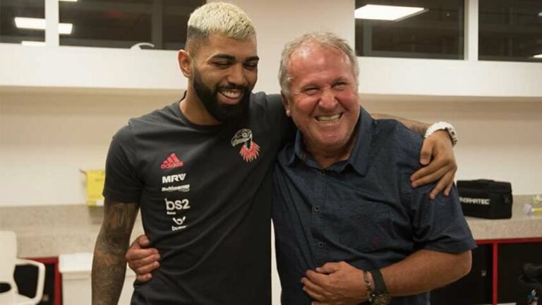 Gabigol usa redes sociais para parabenizar Zico: “Vida longa ao Rei”