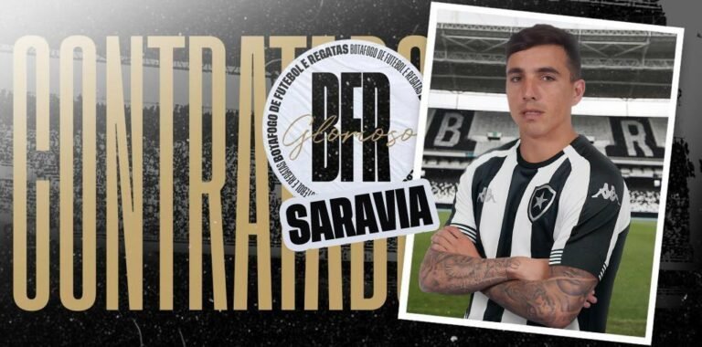 Oficial: Botafogo anuncia contratação de Saravia