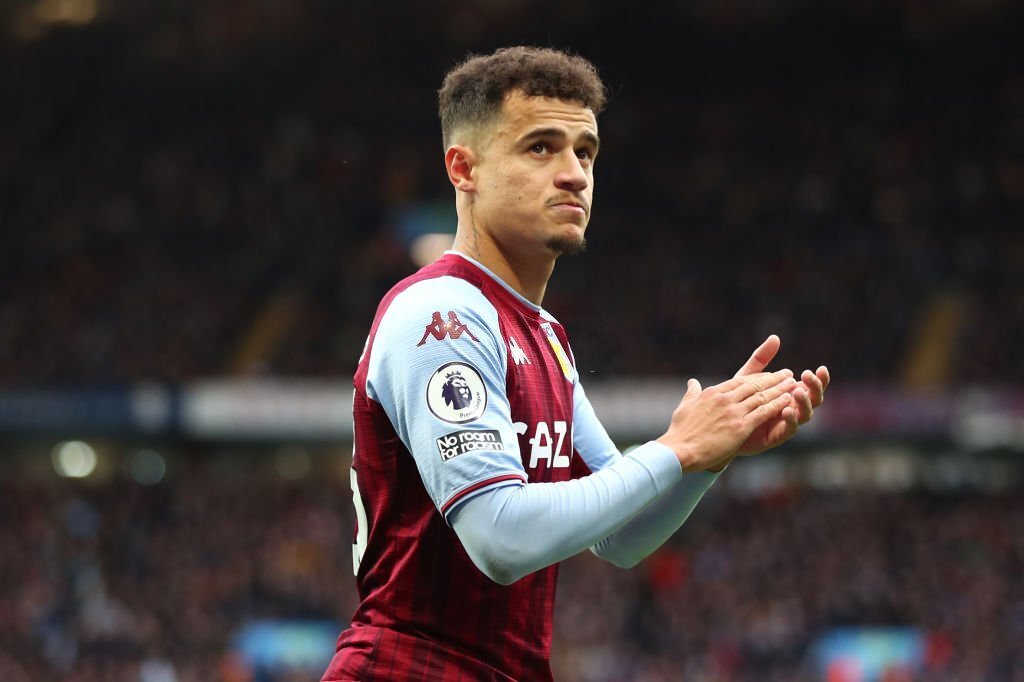 Emprestado ao Aston Villa, Coutinho segue na mira de Tottenham e Arsenal