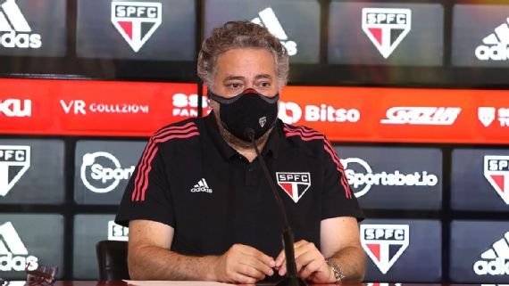 Presidente do São Paulo diz que jogo deve ser no domingo