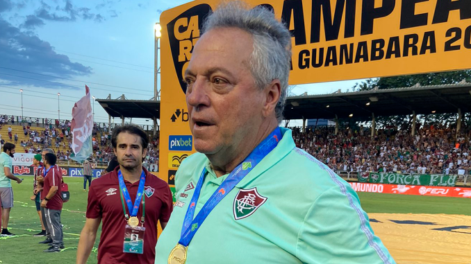 Emocionado, Abel Braga exalta amor pelo Fluminense: ‘É a minha alma’