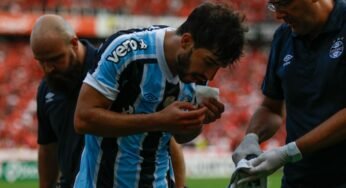 Polícia identifica torcedor que arremessou celular em Lucas Silva no Gre-Nal 436